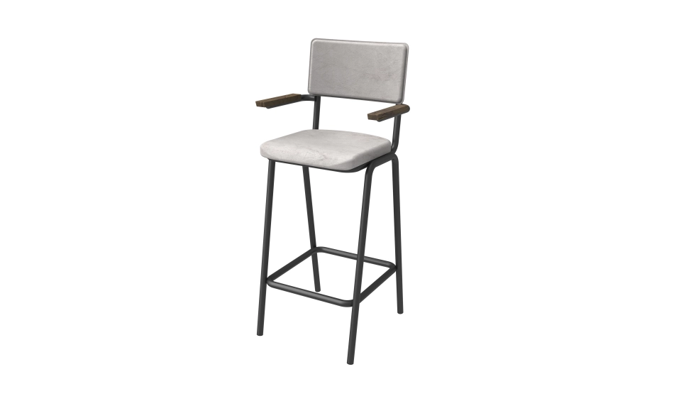School Chair Bárszék karfával